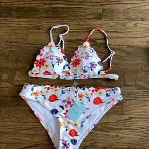 Floral bikini